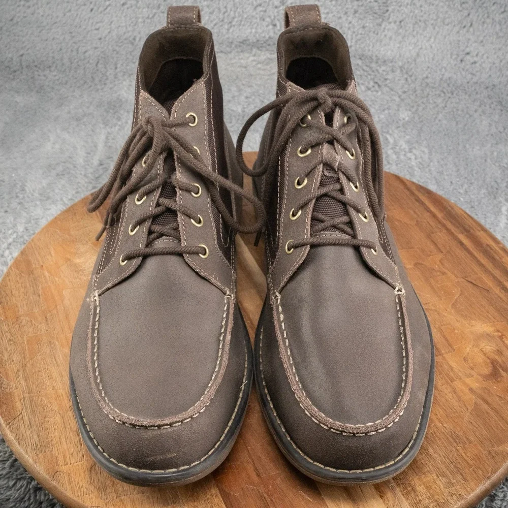 Timberland Earthkeepers Chukka Mens Boots‎ Brown Leather Ortholite Size 13 5543A